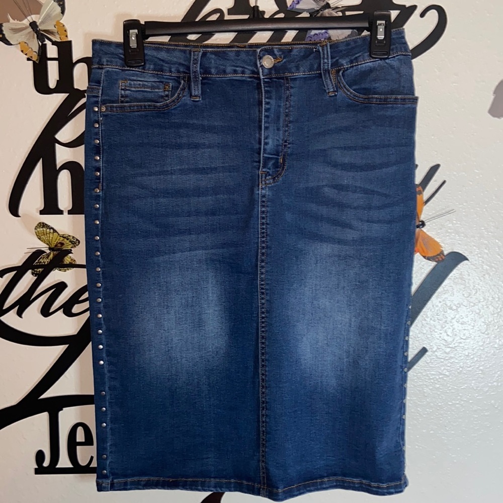 Style Me Jean Skirt